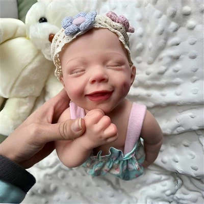 Anak patung Preemie Silicone Reborn