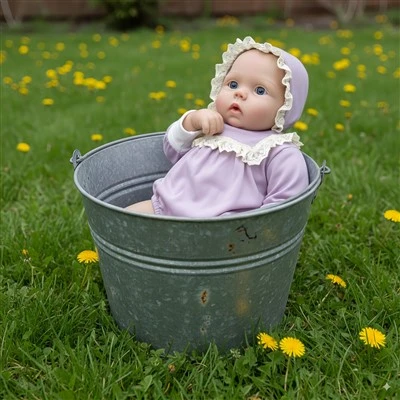 Anak Patung Bayi Vinyl Lembut Realistik